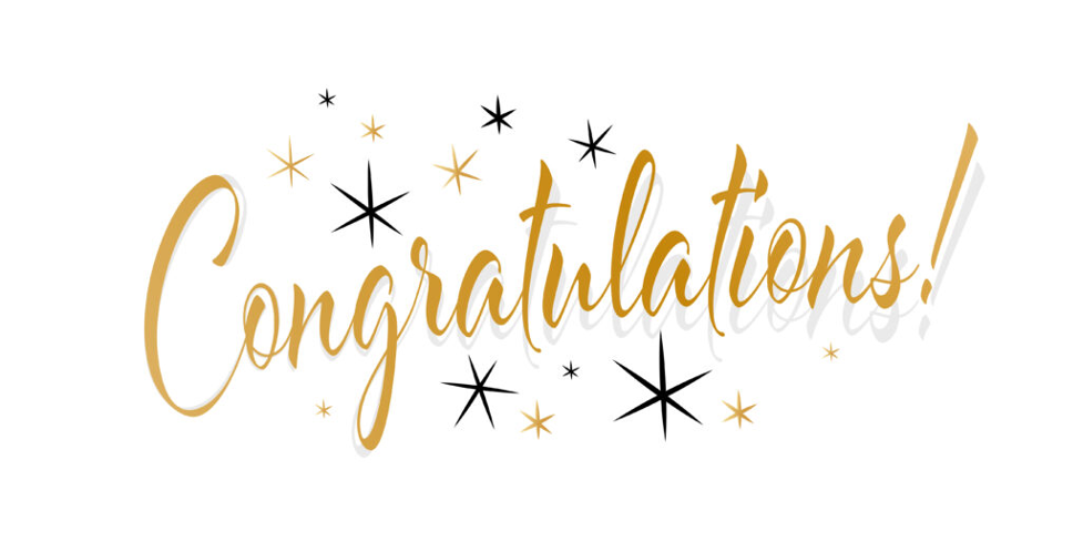 Congratulations!