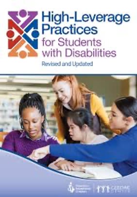 High-Leverage Practices for students with disabilities